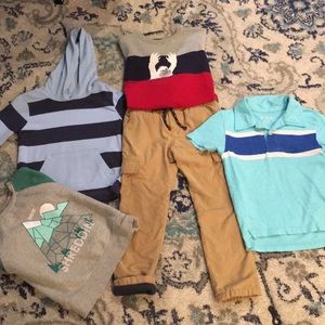 Boys 4/4T Bundle: 5 pieces in EUC. TCP/Cat & Jack